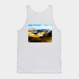 Welsh Mountains Abstract - 2 Tank Top